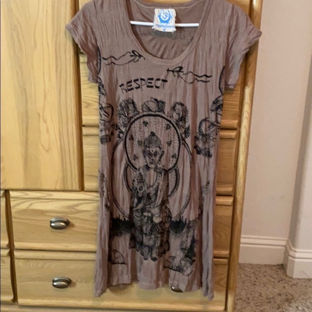 Enlightenment San Fran yoga tunic